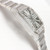 buy Super clone replica iced out Cartier santos Skeleton Series X43 moissanite vvs diamond bezel silver watch replica from hypereptime Cartier