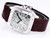 buy High quality replica plain jane Cartier Santos Skeleton Series X43 brown leather strap watch replica from hypereptime Cartier
