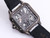 buy Super clone replica Cartier Santos Skeleton Series X43 black watch replica from hypereptime Cartier