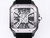 Buy Super clone replica Cartier Santos Skeleton Series X43 black/silver watch from HypeRepTime, best replica designer brand website