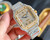 buy High quality replica iced out Cartier santos moissanite vvs diamond two tone gold watch replica from hypereptime Cartier