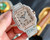buy High quality replica iced out Cartier santos moissanite vvs diamond two tone rosegold  watch replica from hypereptime Cartier