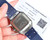 buy High quality replica plain jane Cartier santos silver/blue watch (select colorway) replica from hypereptime Cartier