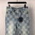 High Quality Replica UA Louis Vuitton Damier Bootcut Denim Pants