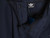 High quality replica UA Balenciaga & Adidas embroidered three-bar navy cargo shorts