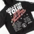 High quality replica UA Hellstar Records Tour Hoodie Black
