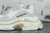 High quality clone replica UA High quality replica Balenciaga triple s trainer sneakers All white color  hypebeastreps is the best quality trusted clone replica designer seller website in 2020 2021