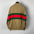 High quality replica UA Gucci web stripe cotton mens Jacket