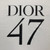High quality replica UA Dior Oversized T-Shirt White Slub Cotton Jersey (Pick Color)