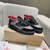 High quality replica UA Christian Louboutin Astroloubi Black Strass Calf Leather Sneaker