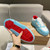 High quality replica UA Christian Louboutin Astroloubi Blue Calf Leather Sneaker