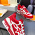 High quality replica UA Louis Vuitton LV Skate Red Sneaker