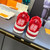 High quality replica UA Louis Vuitton LV Skate Red Sneaker