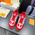 High quality replica UA Louis Vuitton LV Skate Red Sneaker