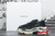 UA High quality replica Balenciaga triple s trainer sneakers Black top/white sole color