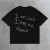 High Quality Replica UA Vintage I Am Sad I Miss My Friends Gallery Dept Graphic 100% Cotton Short Sleeve T-Shirt