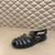 High Quality Replica UA Gucci Rubber buckle strap black Sandal