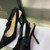 buy High quality replica UA J'Adior Slingback Pump Black Cotton Embroidered with Strass Sandals replica from hypereptime DIOR