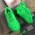 UA High quality replica Balenciaga Triple S Clear Sole Trainers NEON GREEN color sneakers