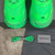 UA High quality replica Balenciaga Triple S Clear Sole Trainers NEON GREEN color sneakers
