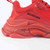 UA High quality replica Balenciaga Triple S Clear Sole Trainers ALL RED color sneakers