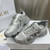 buy High Quality Replica UA  Dior Chrono Sneaker Gray Mesh with Silver Tone Laminated Sneaker replica from hypereptime DIOR