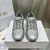 buy High Quality Replica UA  Dior Chrono Sneaker Gray Mesh with Silver Tone Laminated Sneaker replica from hypereptime DIOR