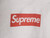 buy High quality replica UA Supreme X Maison Margiela Fake Two-Piece Square Logo Short-Sleeved T-Shirt replica from hypereptime Supreme