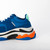 UA High quality replica Balenciaga Triple S trainers  Blue White Orange color sneakers