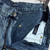High quality replica UA Louis Vuitton Monogram Denim Shorts