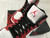 UA High quality replica nike Air Jordan Retro 1 High OG chicago bulls  White/Black-Red Sneakers
