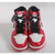 UA High quality replica nike Air Jordan Retro 1 high top OG 1  White/Black-Red  Sneakers