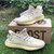 UA High quality replica kanye west x Adidas Yeezy boost 350 v2 "flax" colorway Sneaker