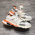 UA High quality replica Balenciaga Triple 3.0  track2 sneakers white and orange