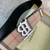 High quality replica UA Burberry Reversible Monogram Motif Vintage Check Belt (select)