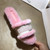 High quality replica UA  Dior Dway Fur Mules Slides Pink