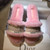 High quality replica UA  Dior Dway Fur Mules Slides Pink