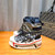 High quality replica UA Dior Alps Snow Ankle Shinny White/Deep Blue Boots (Pick Style)