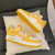 High quality replica UA Louis Vuitton X Nike Air Force 1 Yellow, Sneaker