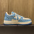High quality replica UA Louis Vuitton X Nike Air Force 1 Blue, Sneaker