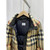 High quality replica UA Burberry Check Cropped Puffer, Jacket