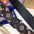 High quality replica UA Louis Vuitton (Black Buckle) Monogram Belt
