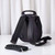 High quality replica UA Dior Mini Saddle All black Backpack