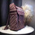 High quality replica UA Dior Embroidered Canvas in Wine Red Backpack