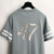 High quality replica UA Dior Relaxed-Fit T-Shirt Blue Organic Cotton Compact Jersey, Tshirt