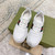 High quality replica UA Gucci GG embossed sneaker with Web, Sneaker