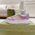 High quality replica UA Gucci GG embossed sneaker pink canvas, Sneaker