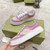 High quality replica UA Gucci GG embossed sneaker pink canvas, Sneaker
