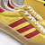 High quality replica UA Adidas x Gucci Gazelle Yellow,  Sneaker
