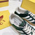 High quality replica UA Adidas x Gucci Gazelle Green,  Sneaker
